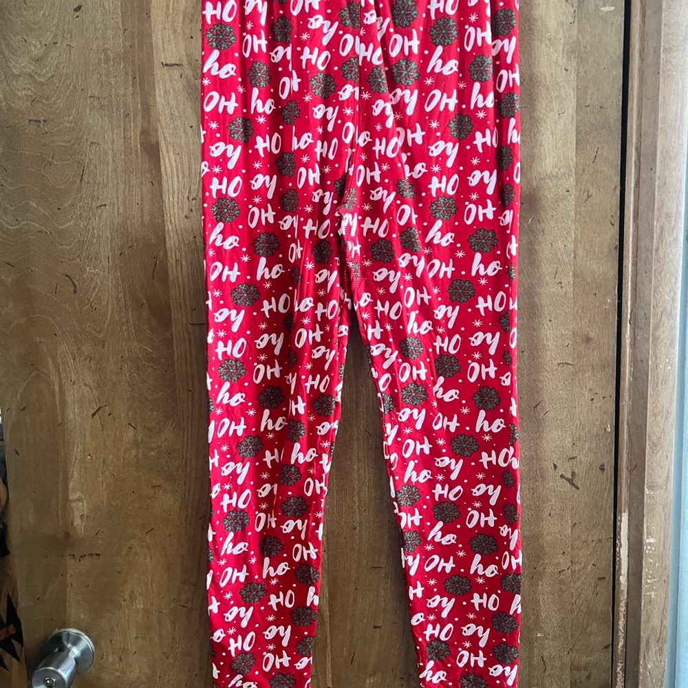 Leggings - women’s red holiday leggings buttery soft